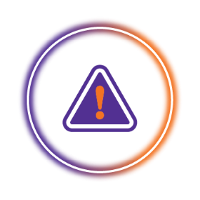 Vector graphic of exclamation point in triangle; indicating warning