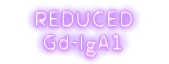 Callout text 'REDUCED Gd-IgA1' describing TARPEYO’s role in lowering pathogenic Gd-IgA1 and immune complex levels.